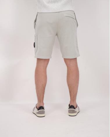 BERMUDA STONE ISLAND 6200011 0061 GRIS CLAIR ORGANIC COTTON FLEECE