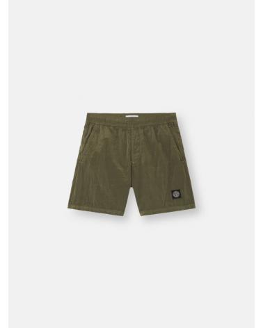 MAILLOT DE BAIN STONE ISLAND MI-LONG  B100004 005G VERT MILITAIRE