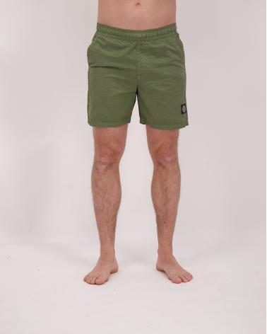 MAILLOT DE BAIN STONE ISLAND MI-LONG  B100004 005G VERT MILITAIRE