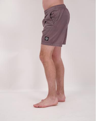 MAILLOT DE BAIN STONE ISLAND MI-LONG  B100004 008F PURPLE GREY VIOLET