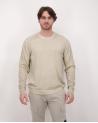 PULL CP.COMPANY CMKN203A 313 COTON CREPE DOUBLE  BEIGE