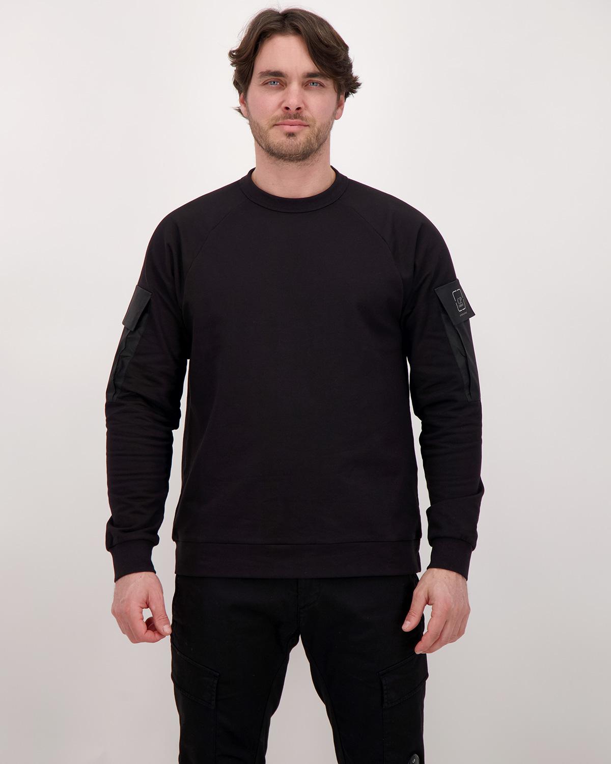 SWEAT  CP COMPANY METROPOLIS STRETCH  SS013A  999 NOIR