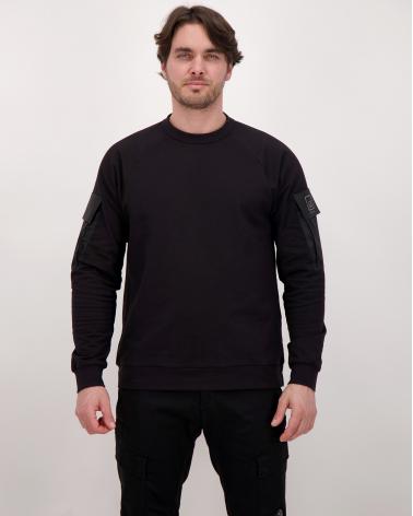 SWEAT  CP COMPANY METROPOLIS STRETCH  SS013A  999 NOIR
