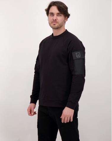 SWEAT  CP COMPANY METROPOLIS STRETCH  SS013A  999 NOIR