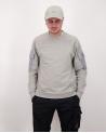 SWEAT  CP COMPANY METROPOLIS STRETCH  SS013A  936 GRIS