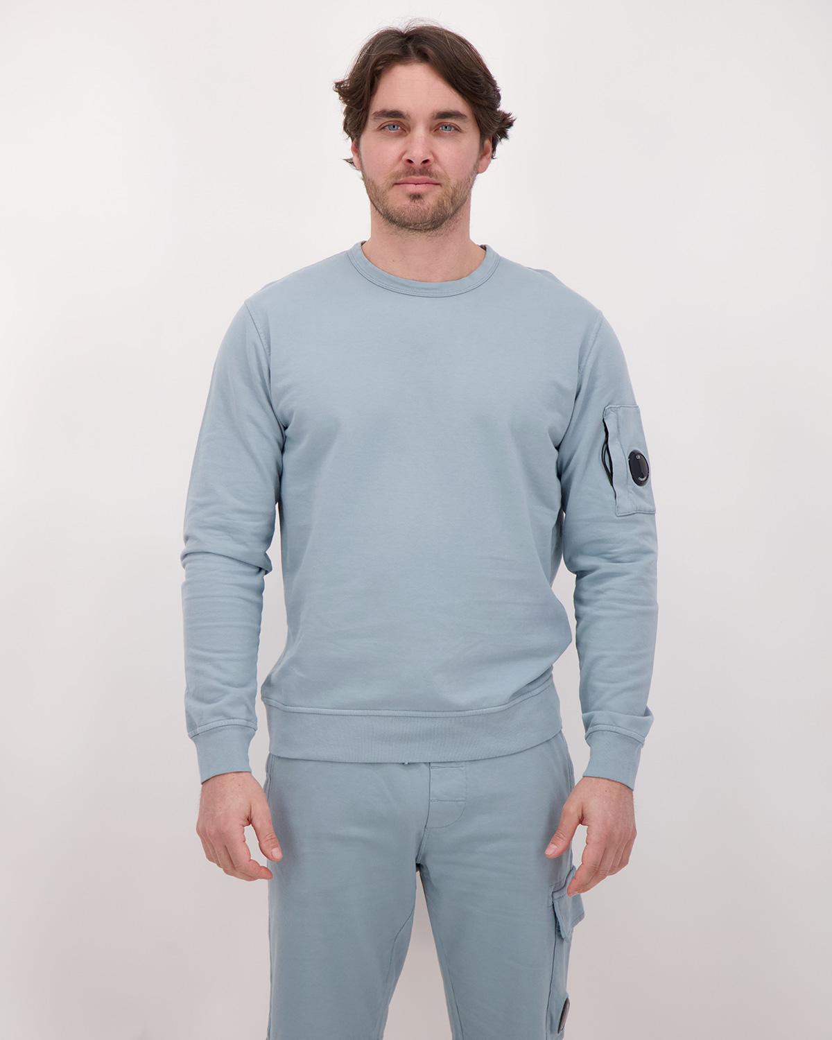 SWEAT COL ROND LIGHT SS711A  809 SILVER BLUE 