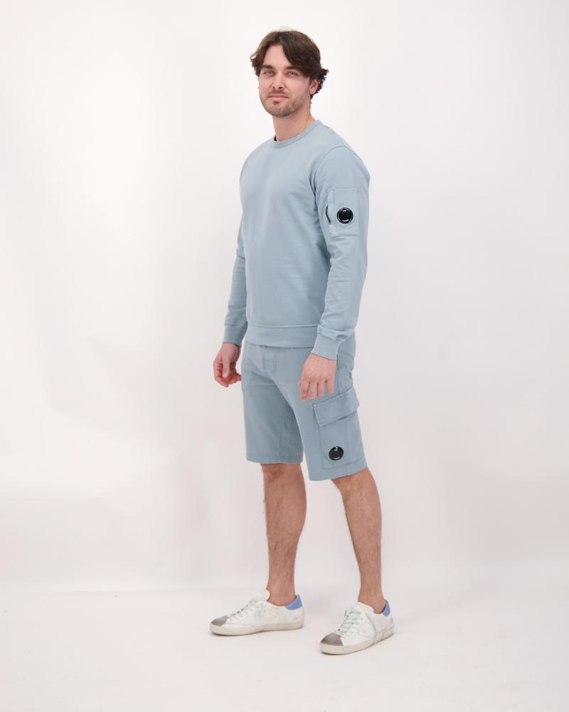 SWEAT COL ROND LIGHT SS711A  809 SILVER BLUE 