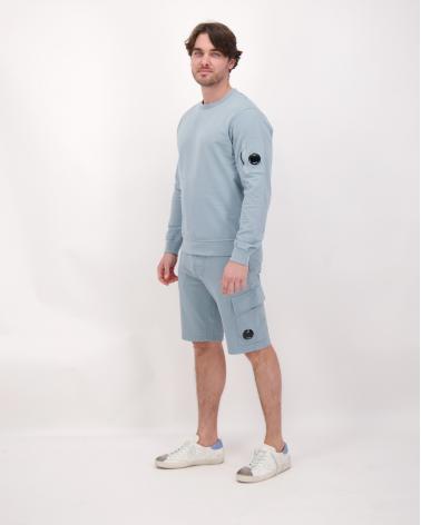 SWEAT COL ROND LIGHT SS711A  809 SILVER BLUE 