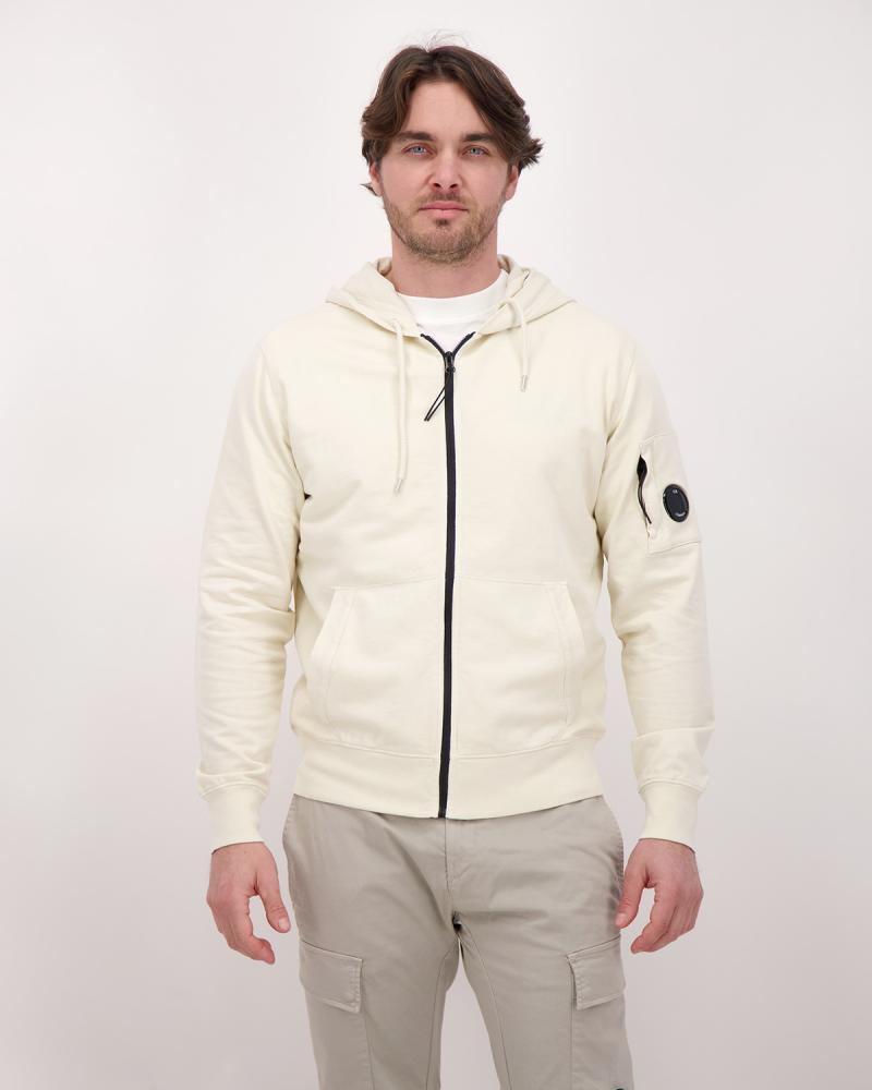 SWEAT HOODED OPEN CP.COMPANY SS081A 114 IVOIRE
