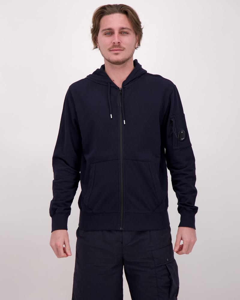 SWEAT HOODED OPEN CP.COMPANY SS081A 888 MARINE