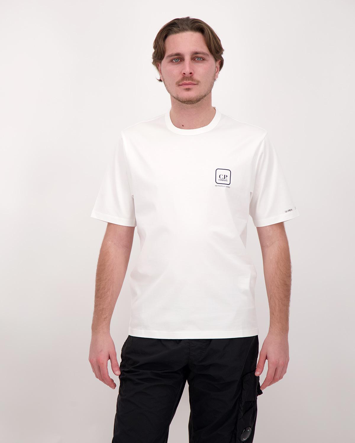 TEE SHIRTCP.COMPANY METROPOLIS  CLTS0057 103 BLANC
