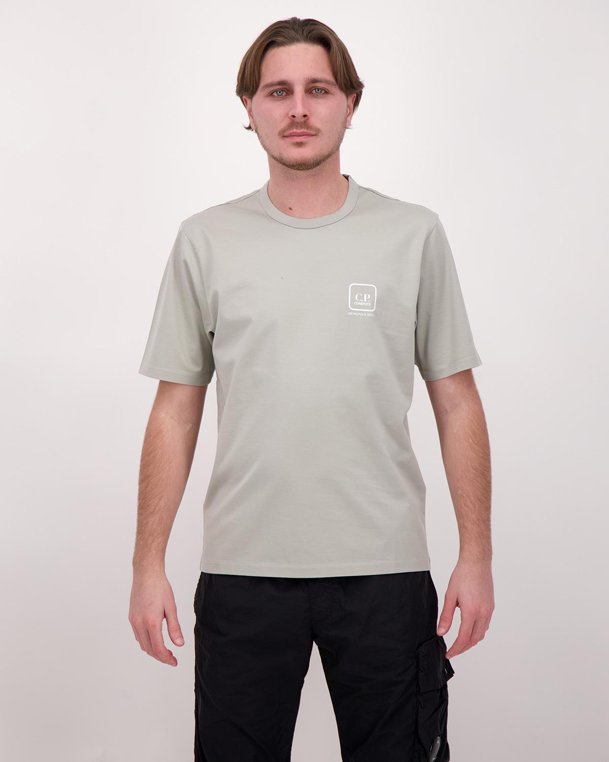TEE SHIRT CP.COMPANY METROPOLIS S055A 103 BLANC