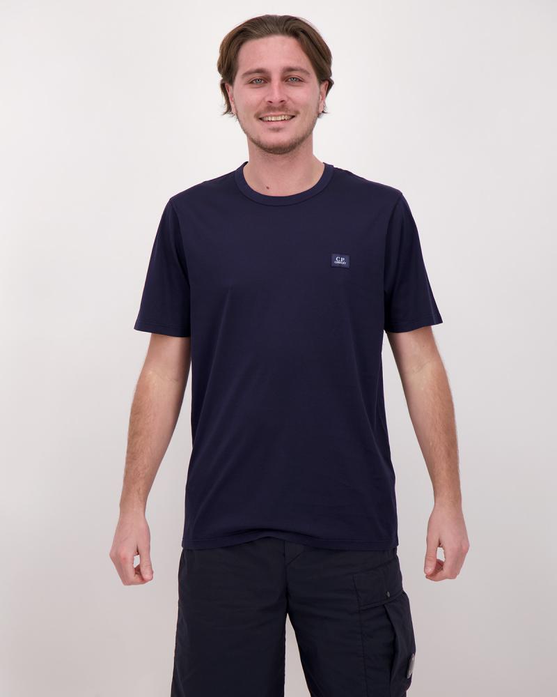 TEE SHIRT CP.COMPANY 113 A  888 MERCERISE MARINE