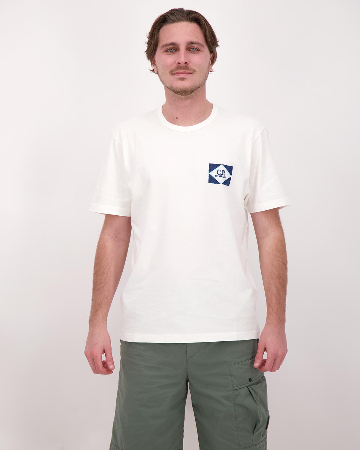 TEE SHIRT CP.COMPANY TS267A 103 BLANC