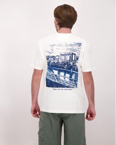 TEE SHIRT CP.COMPANY TS267A 103 BLANC