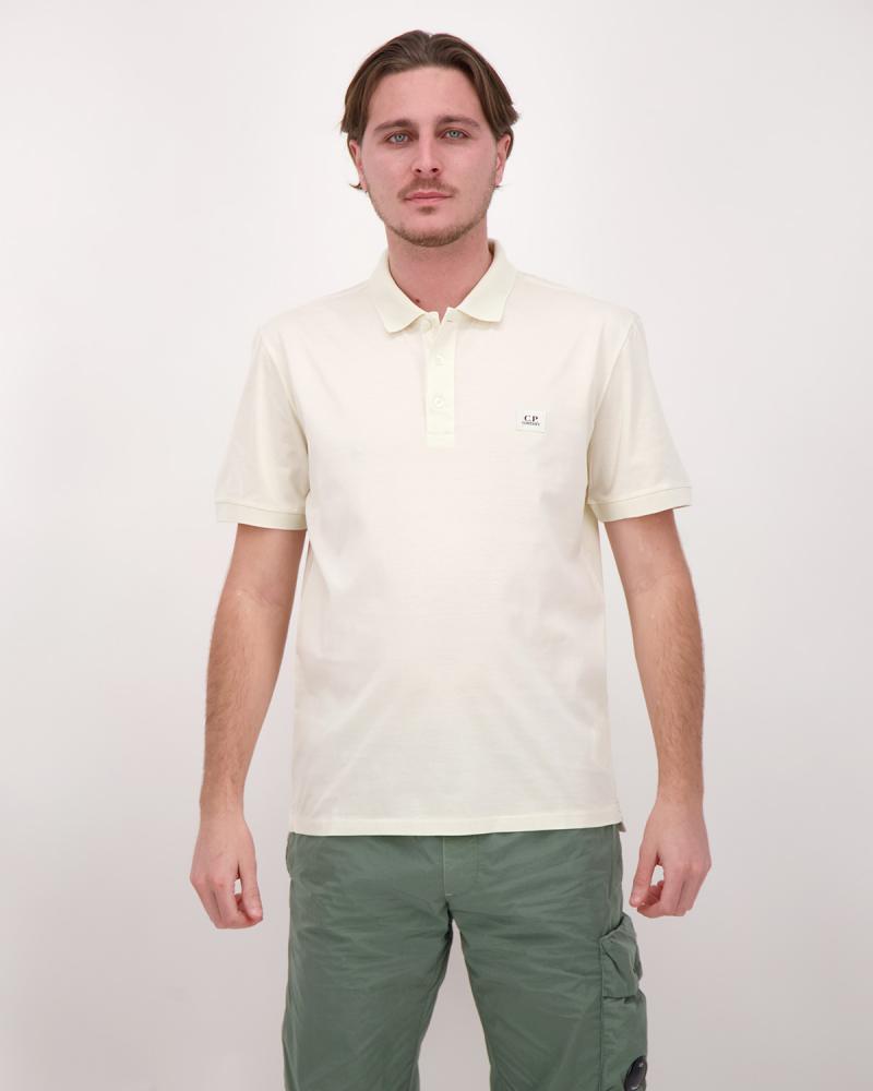 POLO CP.COMPANY PL115 114  IVOIRE GASATO MERCERISÈ