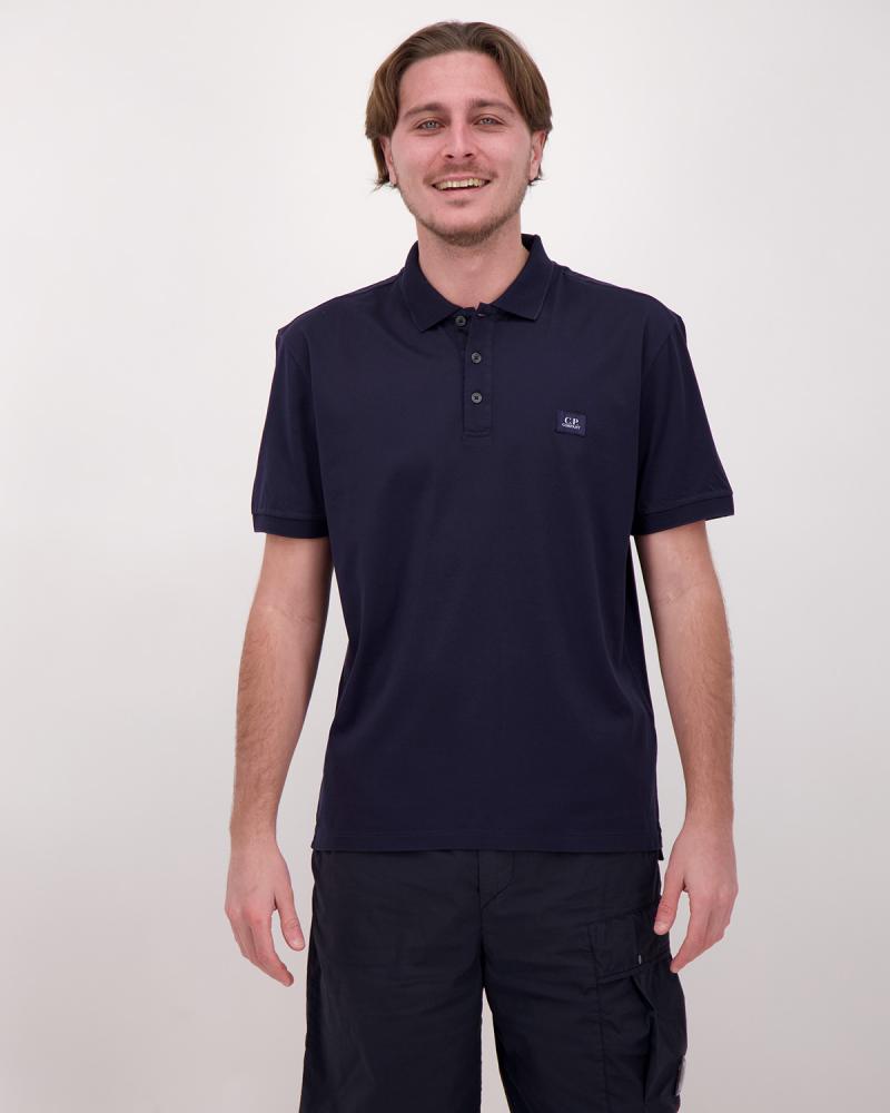 POLO CP.COMPANY PL115 888 MARINE GASATO MERCERISÈ (1)