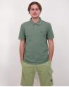 POLO CP.COMPANY PL712 668 VERT SRETCH PIQUET