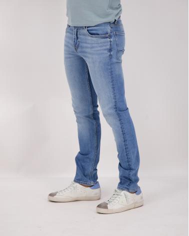 JEAN 7 ALL FOR MANKIND SLIMMY RAINCLOUD DENIM CLAIR
