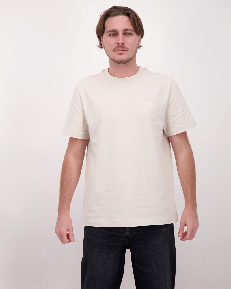 TEE SHIRT A.P.C.RUE MADAME ECRU