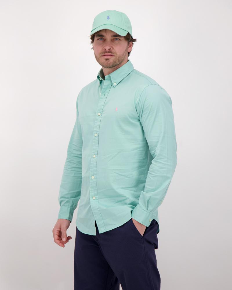 CHEMISE RALPH LAUREN VERTE