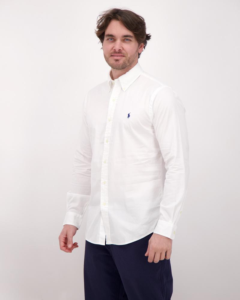 CHEMISE RALPH LAUREN BLANC