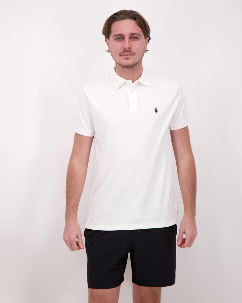 POLO RALPH LAUREN CUSTOM SLIM FIT BLANC