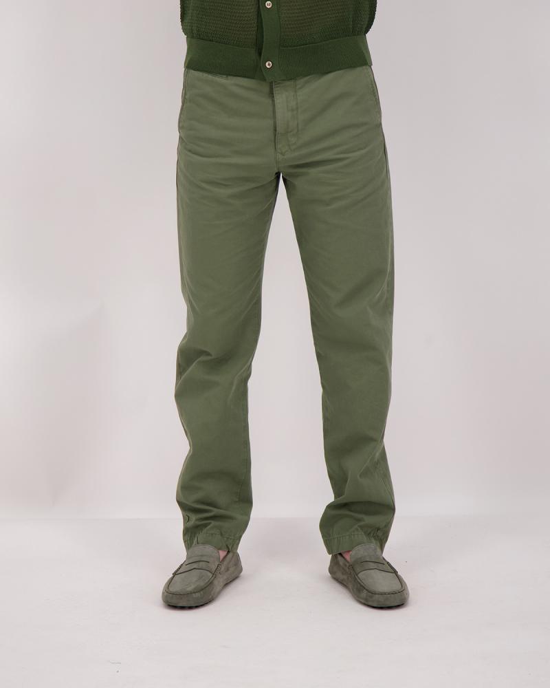 PANTALON INCOTEX SLACKS VERT