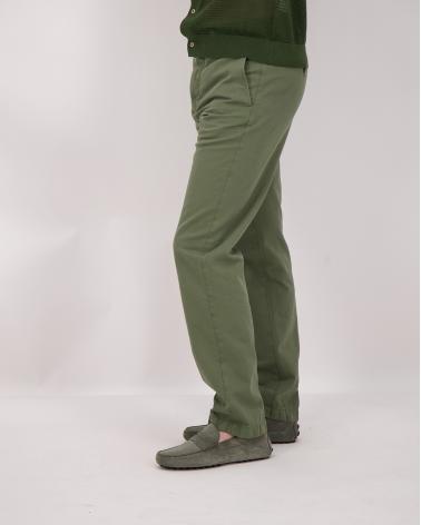 PANTALON INCOTEX SLACKS VERT