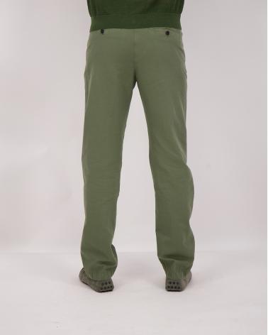 PANTALON INCOTEX SLACKS VERT