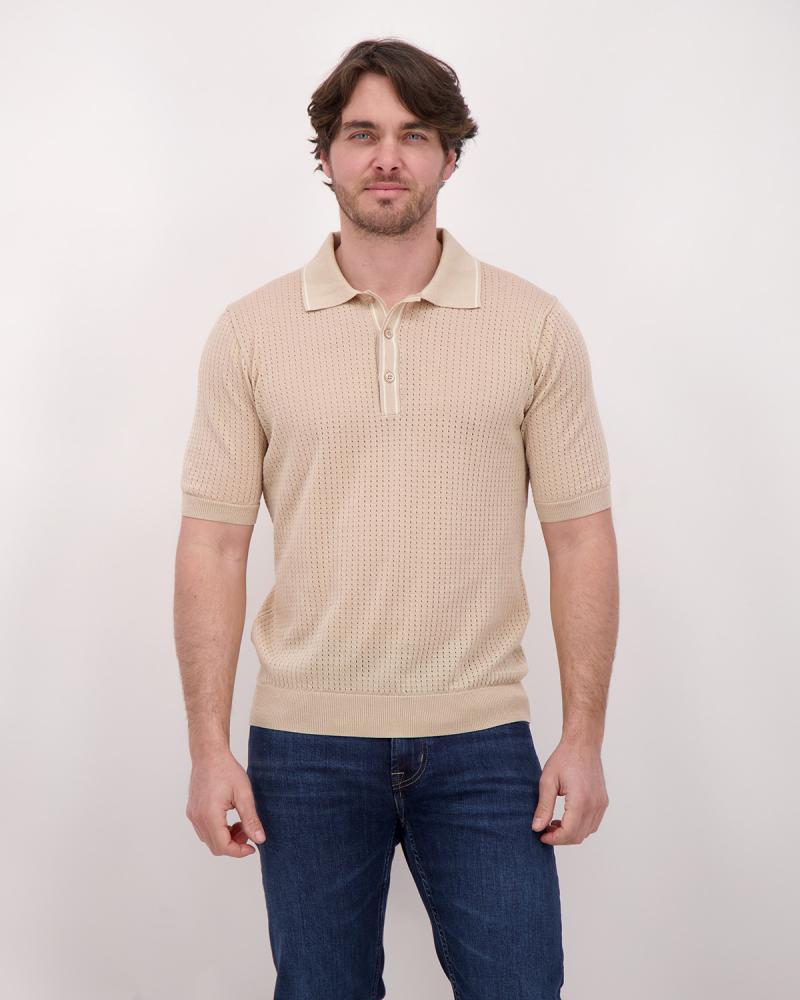 POLO TAGLIATORE BEIGE