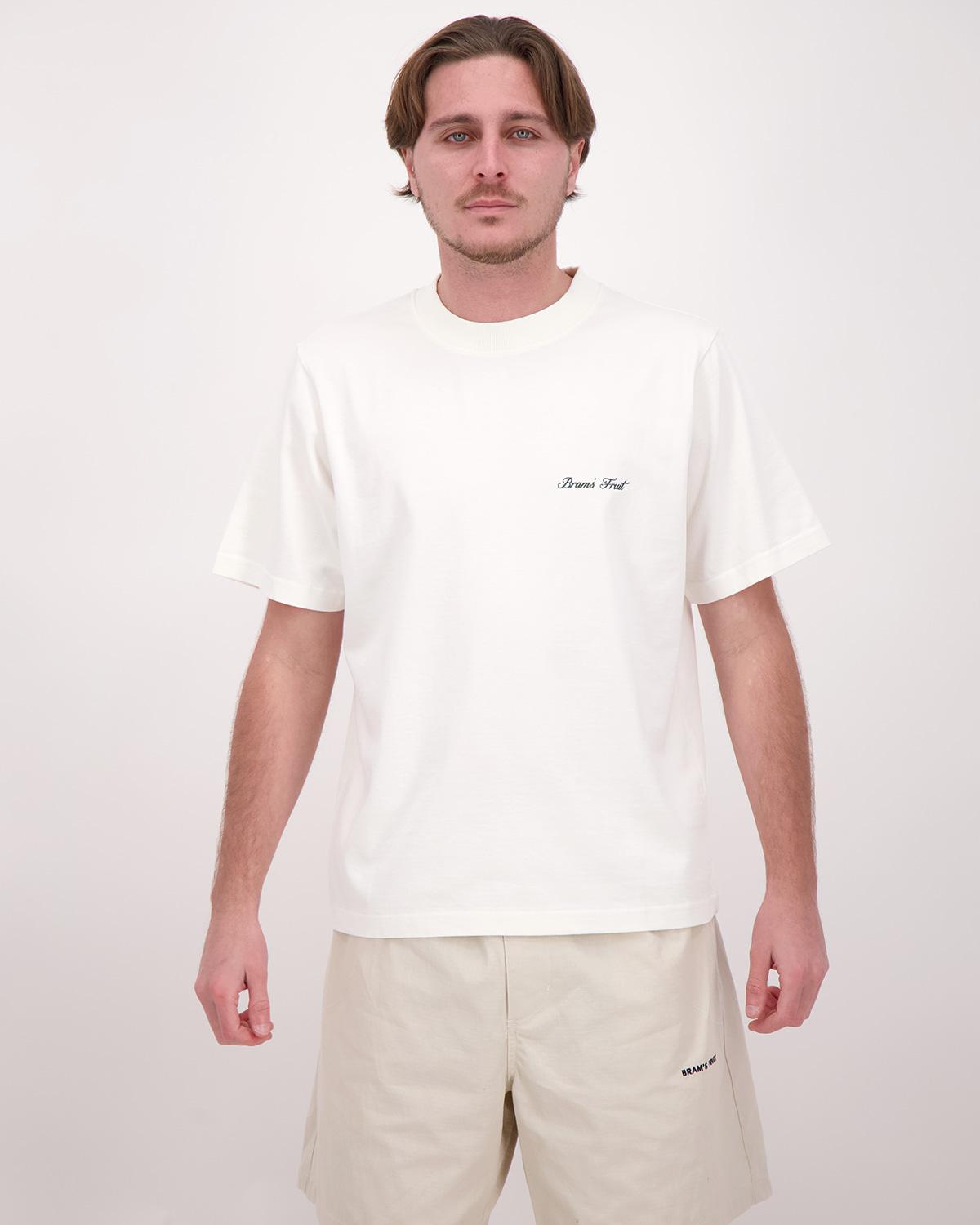 TEE SHIRT BRAMS FRUIT  GLOVE  BLANC 