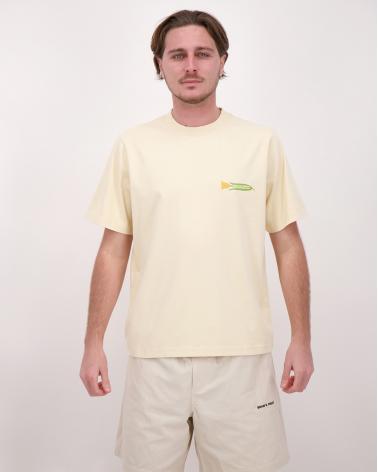 TEE SHIRT BRAM'S BOTANICAL BEIGE