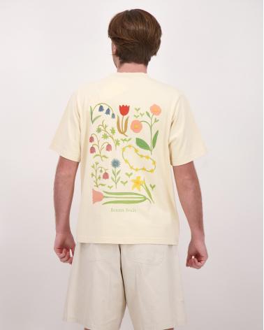 TEE SHIRT BRAM'S BOTANICAL BEIGE