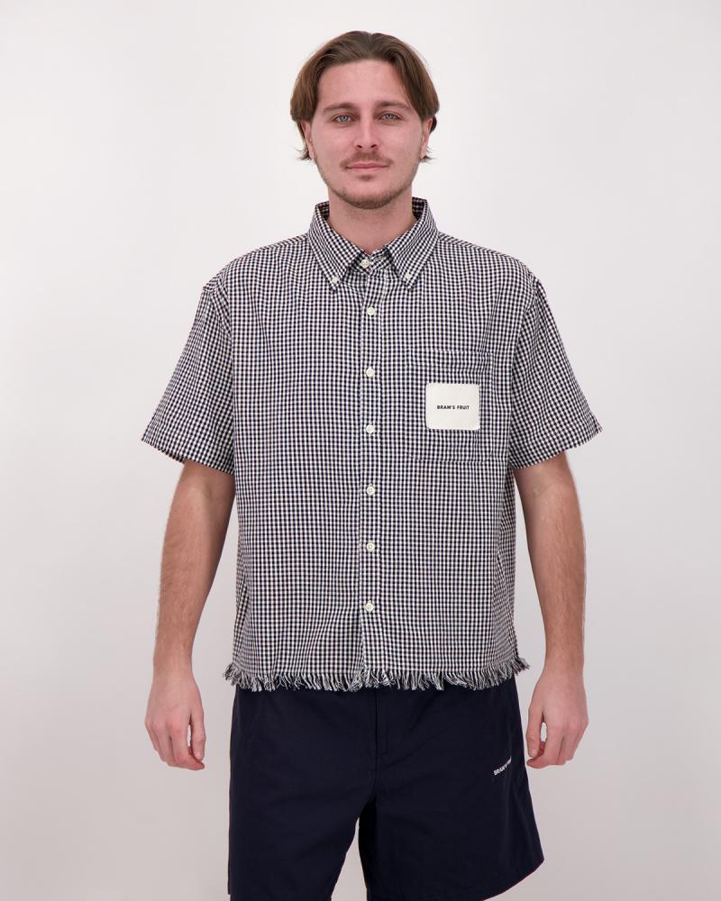 CHEMISE M/COURTES BRAMS FRUIT VICHYNOIR