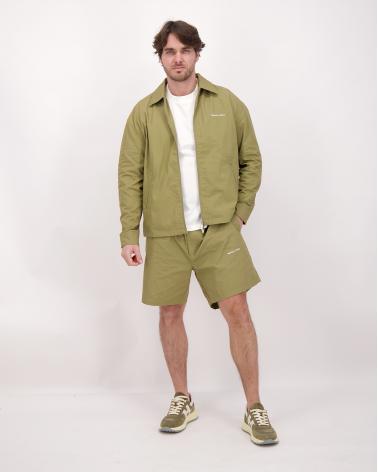 SURCHEMISE BRAM'S FRUIT TEXTE LOGO OLIVE