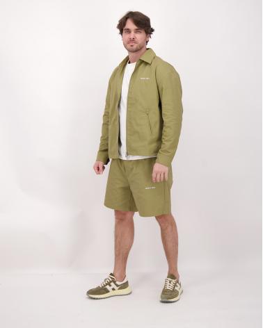 SURCHEMISE BRAM'S FRUIT TEXTE LOGO OLIVE