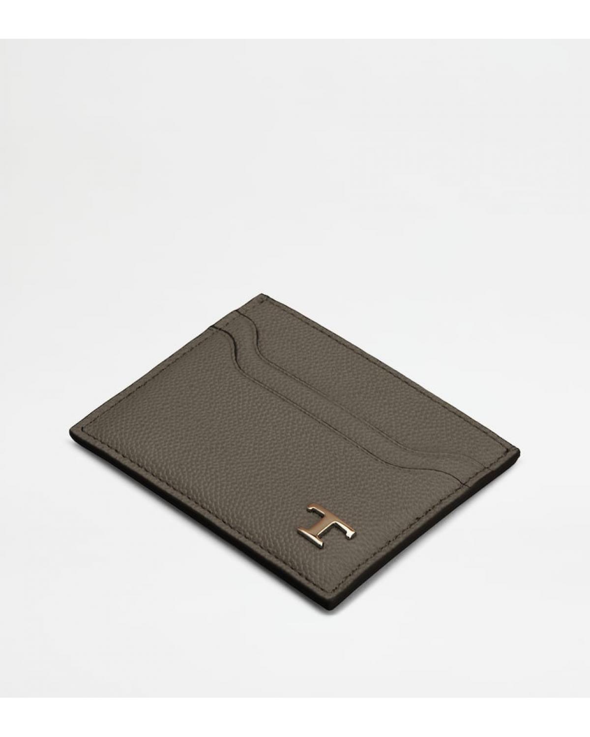 PORTE CARTES TOD'S  413 GRIS