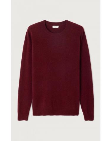 PULL AMERICAN VINTAGE RAXOW  BORDEAUX