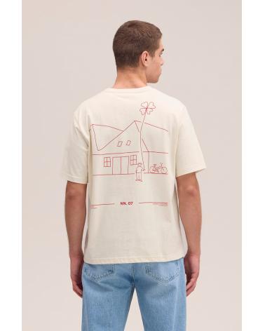 TEE SHIRT NN07 JETT SS PRINT IVOIRE