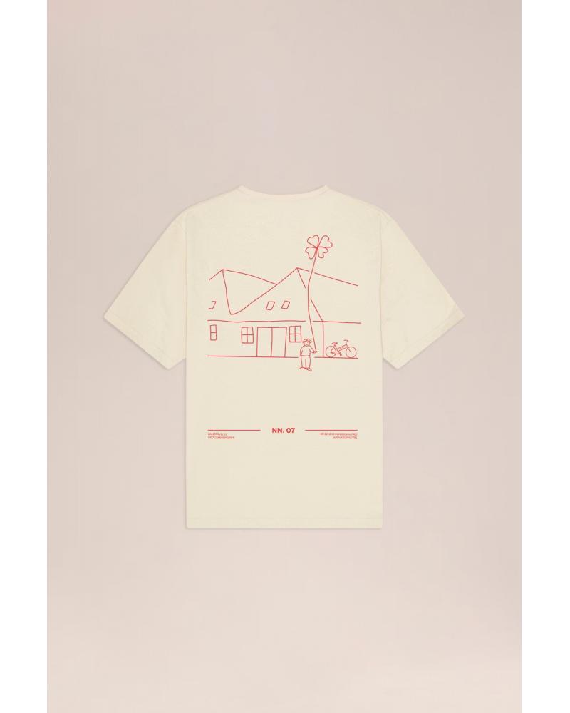 TEE SHIRT NN07 JETT SS PRINT IVOIRE