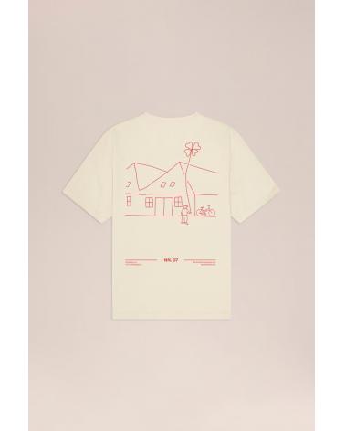 TEE SHIRT NN07 JETT SS PRINT IVOIRE