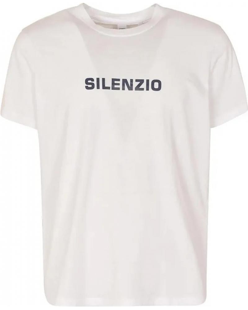 TEE SHIRT ASPESI SILENZIO BLANC