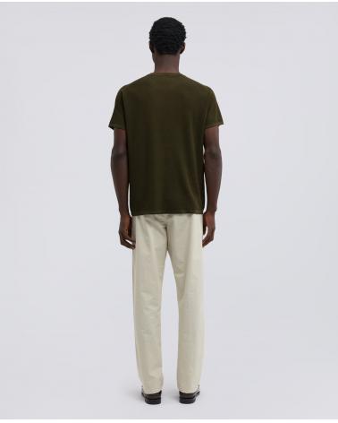 PULL ASPESI MANCHES COURTES VERT MILITAIRE