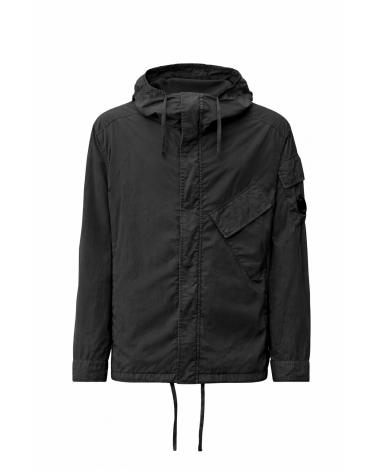 BLOUSON OVERSHIRT CP.COMPANY CHROME -R  HOODED  058 999 NOIR