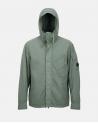 BLOUSON OVERSHIRT CP.COMPANY CHROME -R  HOODED  058 668  VERT
