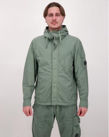 BLOUSON OVERSHIRT CP.COMPANY CHROME -R  HOODED  058 668  VERT