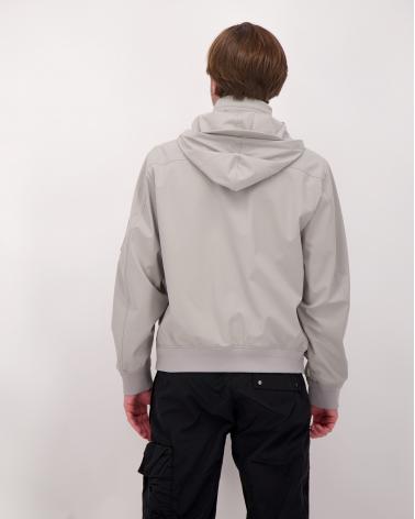 BLOUSON CP.COMPANY SHELL-R HOODED  W001A 904 GRIS CLAIR