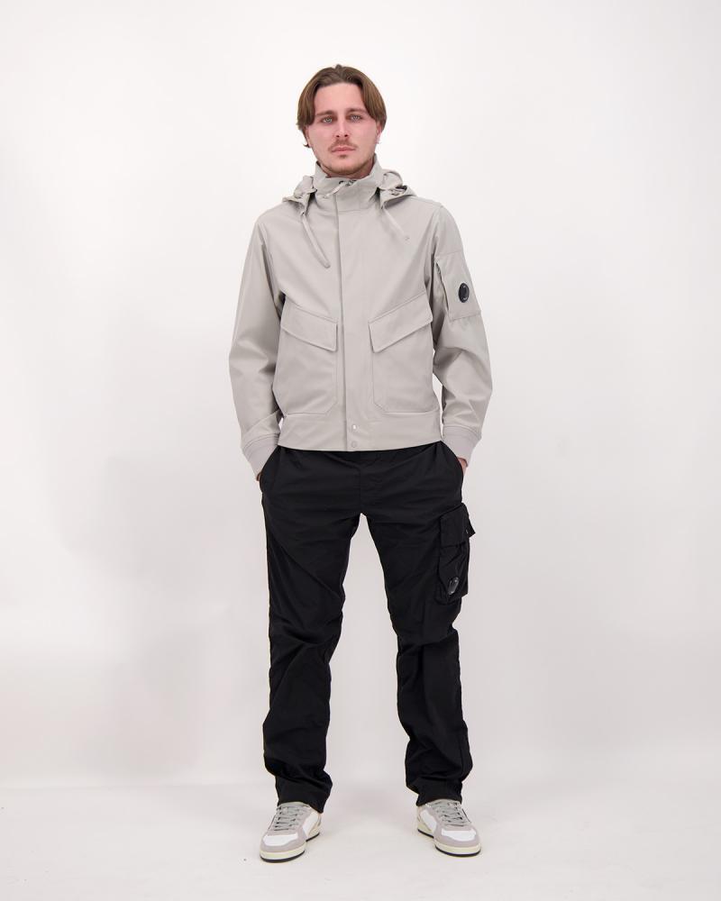 BLOUSON CP.COMPANY SHELL-R HOODED  W001A 904 GRIS CLAIR