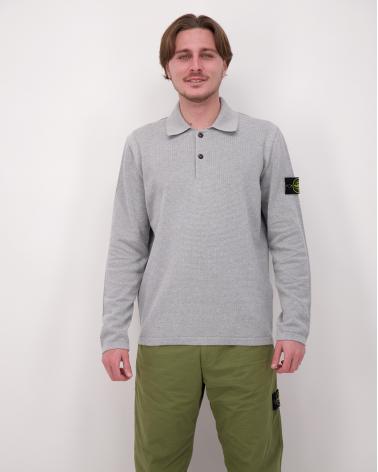 PULL POLO STONE ISLAND 5100024 0M61 GRIS 